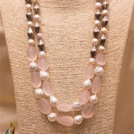 Rose Quartz Mala-0