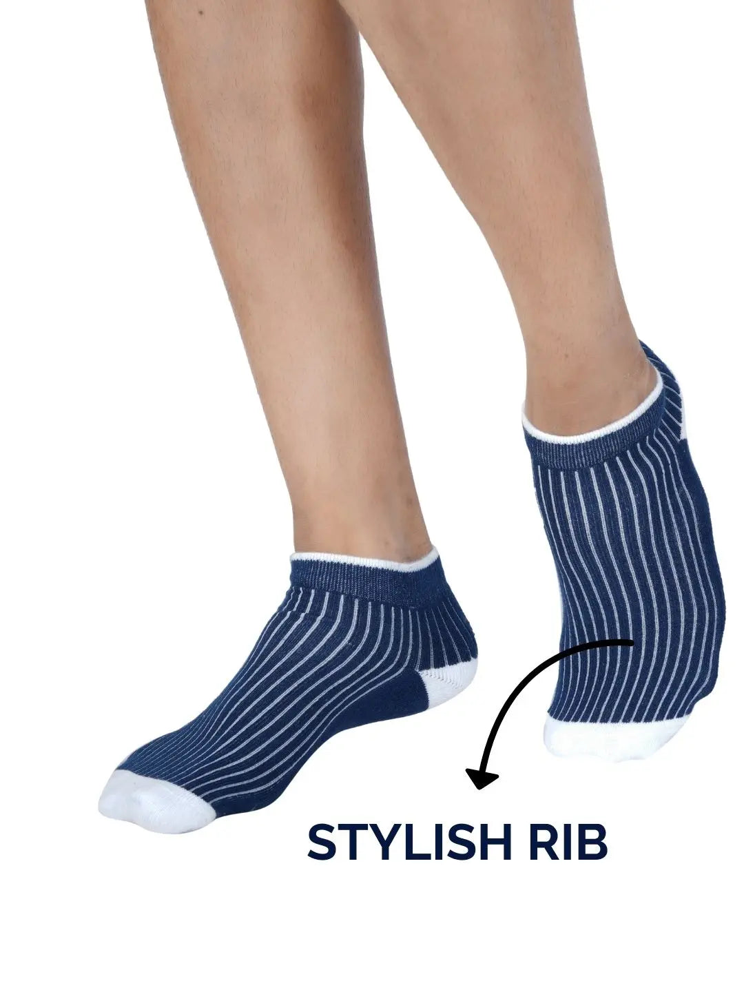 Cozy ribbed ankle socks ideal for all seasons